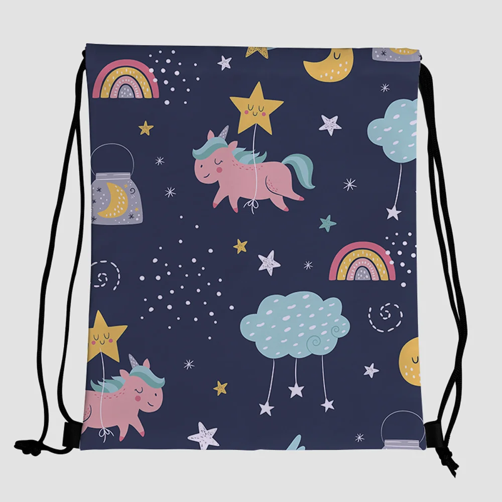 2021 custom logo polyester drawstring Unicorn pattern backpack plastic gym bags wholesale with canvas for ladies men tote bag
2021 custom logo polyester drawstring Unicorn pattern backpack plastic gym bags wholesale with canvas for ladies men tote bag