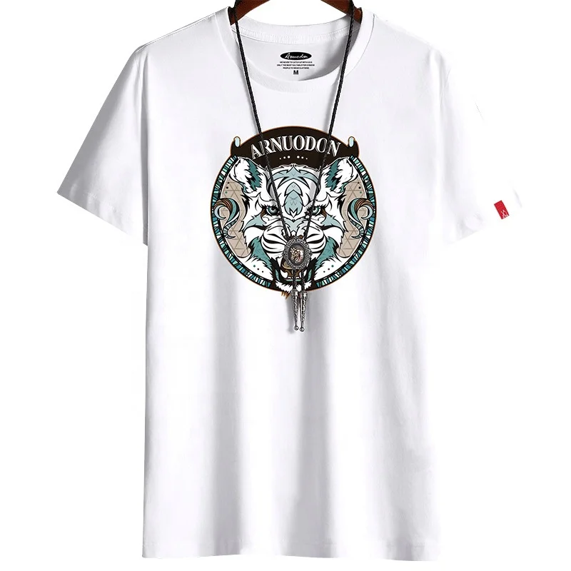 2021 Printed Logo Custom 100% Cotton T Shirt Men white short Sleeves Casual with animal graphic pictures S-6XL
2021 Printed Logo Custom 100% Cotton T Shirt Men white short Sleeves Casual with animal graphic pictures S-6XL