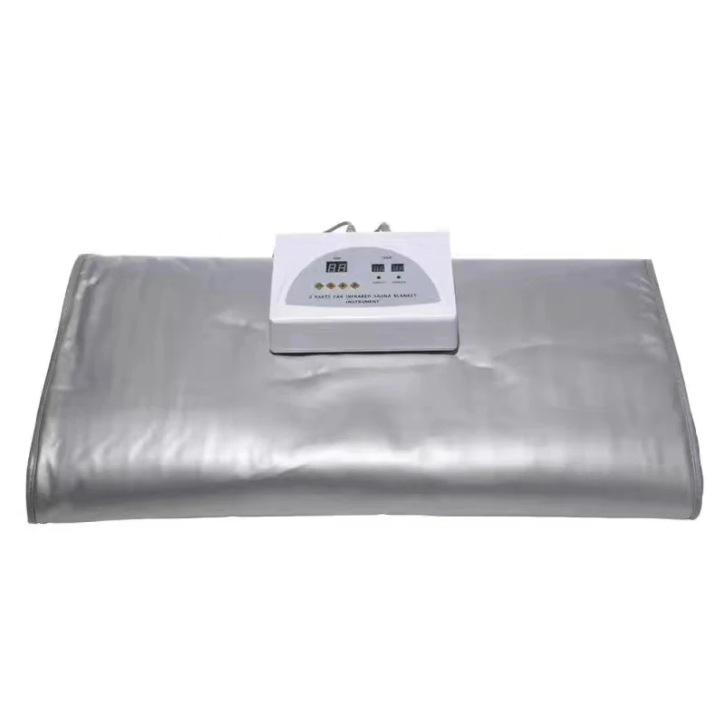 Professional New Waterproof Cloth Weight Loss Detox Heated Infrared Silver Sauna Steamed Blanket
Professional New Waterproof Cloth Weight Loss Detox Heated Infrared Silver Sauna Steamed Blanket