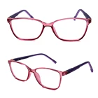 Wholesale kids simple and comfortable square TR90 full frame size 1004A 12.8g equipped with optical eyewear