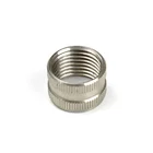 standard brass thumb nut M12 round knurling nuts , CNC turning machining parts