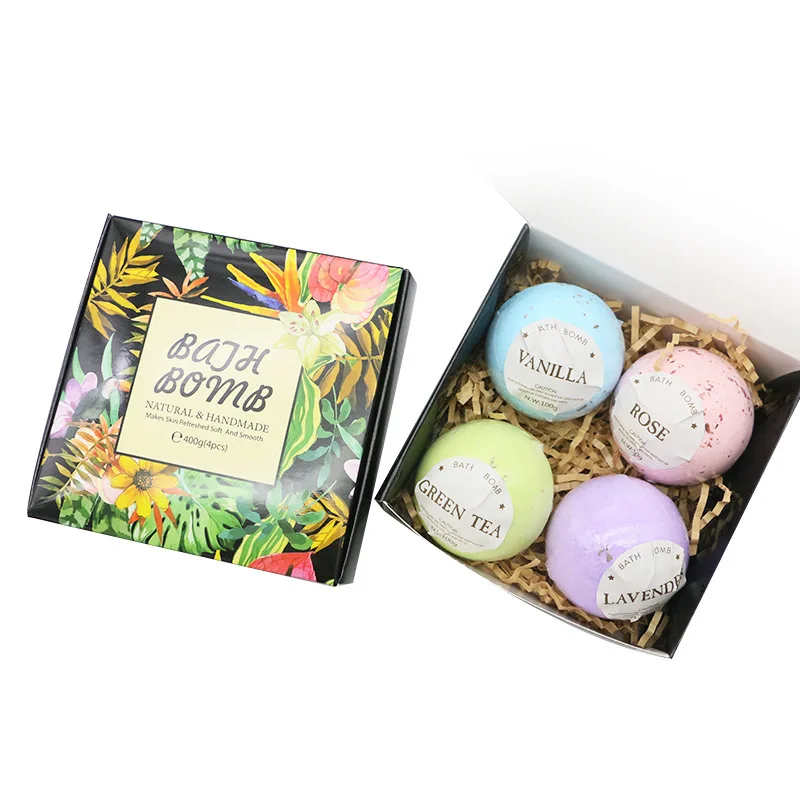 2021 new style dried flower essential oil bath salt ball, explosion ball 4 packs, body care bubble bath salt hot sale bath
2021 new style dried flower essential oil bath salt ball, explosion ball 4 packs, body care bubble bath salt hot sale bath
