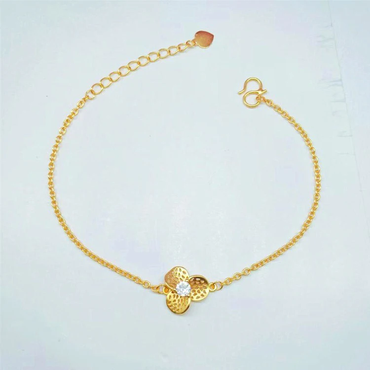 Gold Plated Flower Love Shape Bracelet Exquisite Craftsmanship Gold Love Flower Ladies Jewelry
Gold Plated Flower Love Shape Bracelet Exquisite Craftsmanship Gold Love Flower Ladies Jewelry