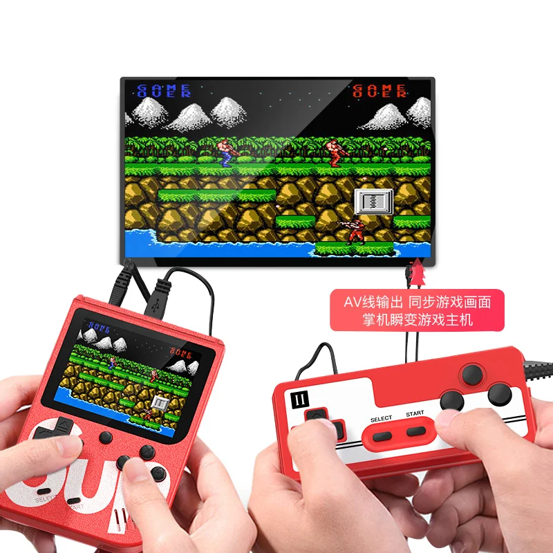 Sup X Game Box retro two-player 400 game plus 8 bit classic mini game console wholesale, Black,red,blue,white,yellow
Sup X Game Box retro two-player 400 game plus 8 bit classic mini game console wholesale, Black,red,blue,white,yellow