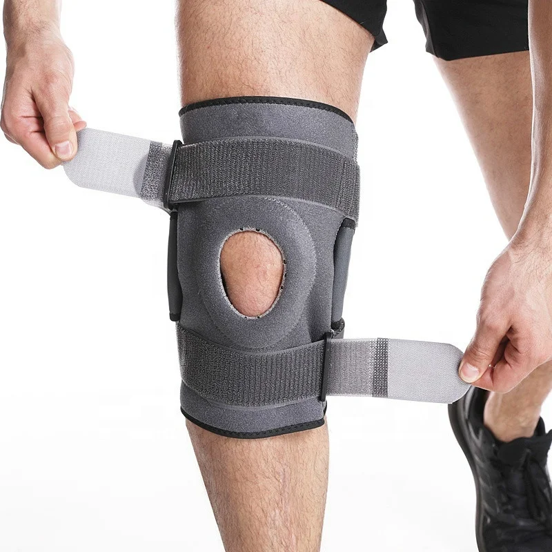 Compression Knee Sleeve Support Knee Pad Brace with Inner Flexible Hinges, Black,gray
Compression Knee Sleeve Support Knee Pad Brace with Inner Flexible Hinges, Black,gray