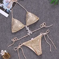 2019 Summer fashion design Sequins Sexy Bikini Set Women blingbling Sequin Swimwear Sexy Bikini
2019 Summer fashion design Sequins Sexy Bikini Set Women blingbling Sequin Swimwear Sexy Bikini