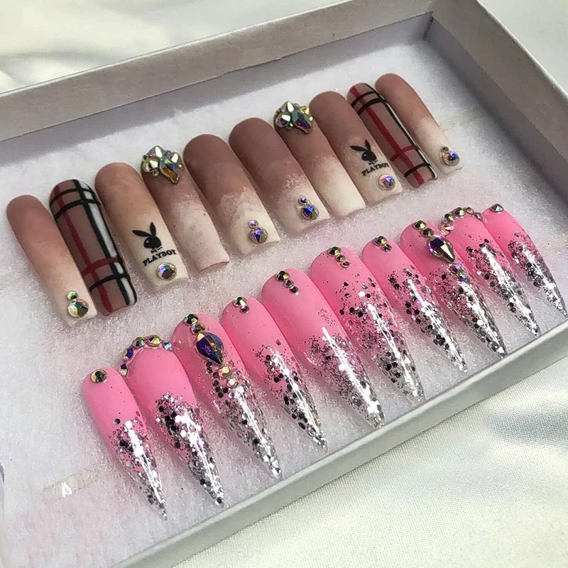 Ready to ship high quality nails waterdrop with square packaging box private label, Multi color
Ready to ship high quality nails waterdrop with square packaging box private label, Multi color