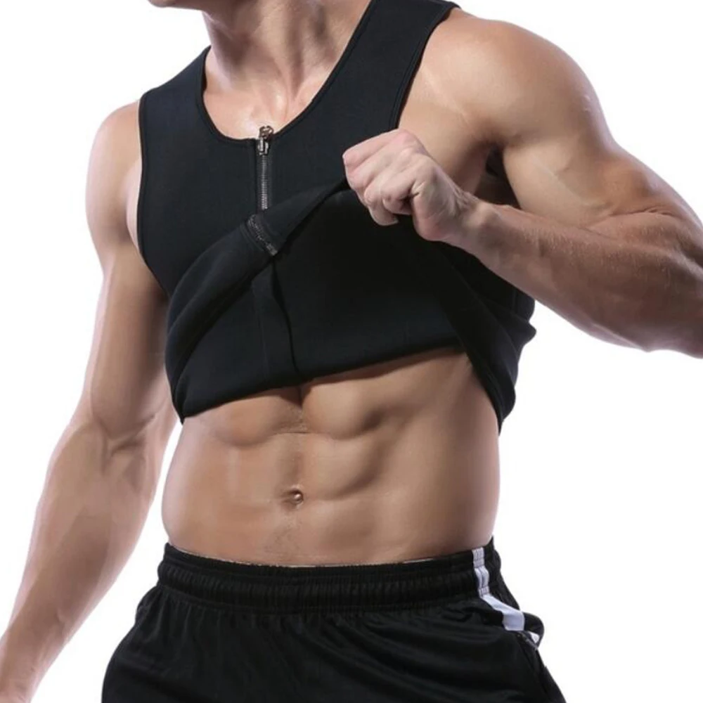 Neoprene Body Shaper Sauna Tank Top Weigh Loss Belt Zipper Waist Trainer Vest for Men
Neoprene Body Shaper Sauna Tank Top Weigh Loss Belt Zipper Waist Trainer Vest for Men