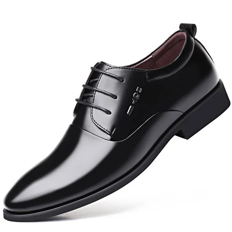Teenagers Durable Casual British Style Design Formal Pointed Lace-Up Business Leather Men Shoes
Teenagers Durable Casual British Style Design Formal Pointed Lace-Up Business Leather Men Shoes