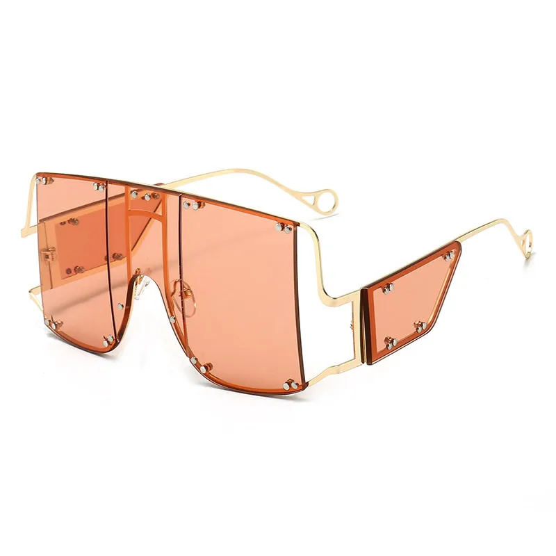 2021 Hot Trendy Oversized Square Sun Glasses Top Women Red Brown Tinted Color Lens UV400 Retro Women Men Sun Glasses
2021 Hot Trendy Oversized Square Sun Glasses Top Women Red Brown Tinted Color Lens UV400 Retro Women Men Sun Glasses