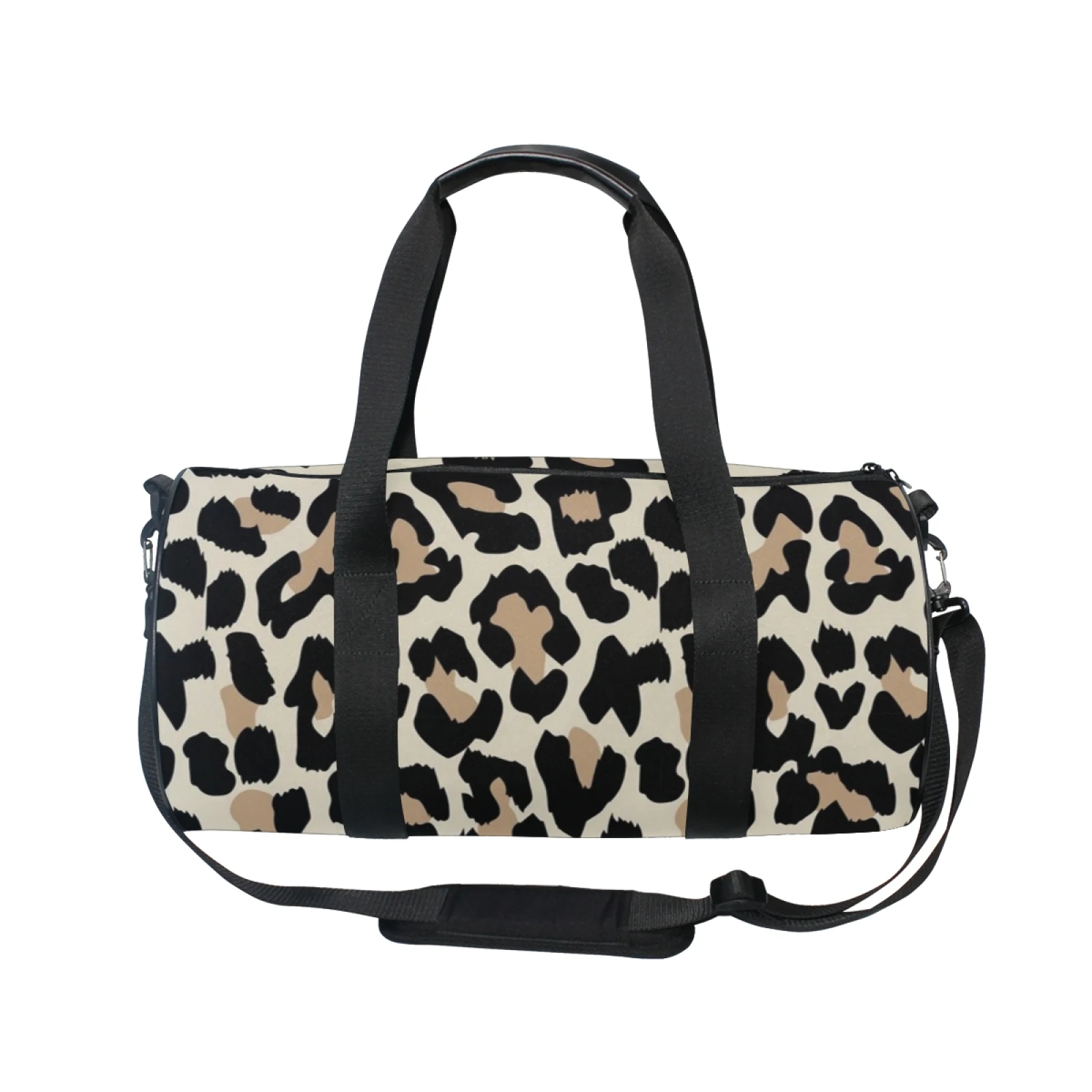 Stylish Custom Printed Leopard Canvas Weekender Women Overnight Duffle Bags With Custom Logo
Stylish Custom Printed Leopard Canvas Weekender Women Overnight Duffle Bags With Custom Logo