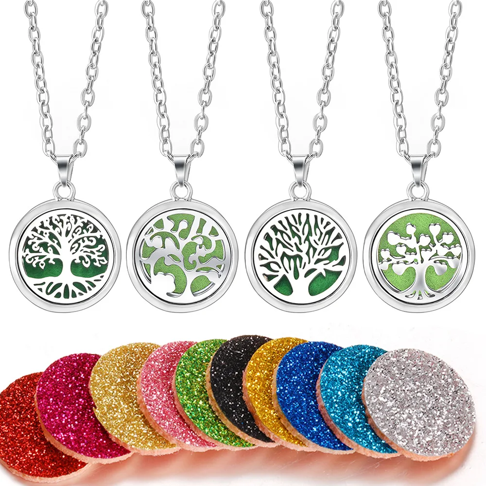 Aromatherapy Diffuser Hot Necklace Stainless Steel Perfume Pendant Necklace Geometric Hollow Life Tree Necklace For Women Men
Aromatherapy Diffuser Hot Necklace Stainless Steel Perfume Pendant Necklace Geometric Hollow Life Tree Necklace For Women Men