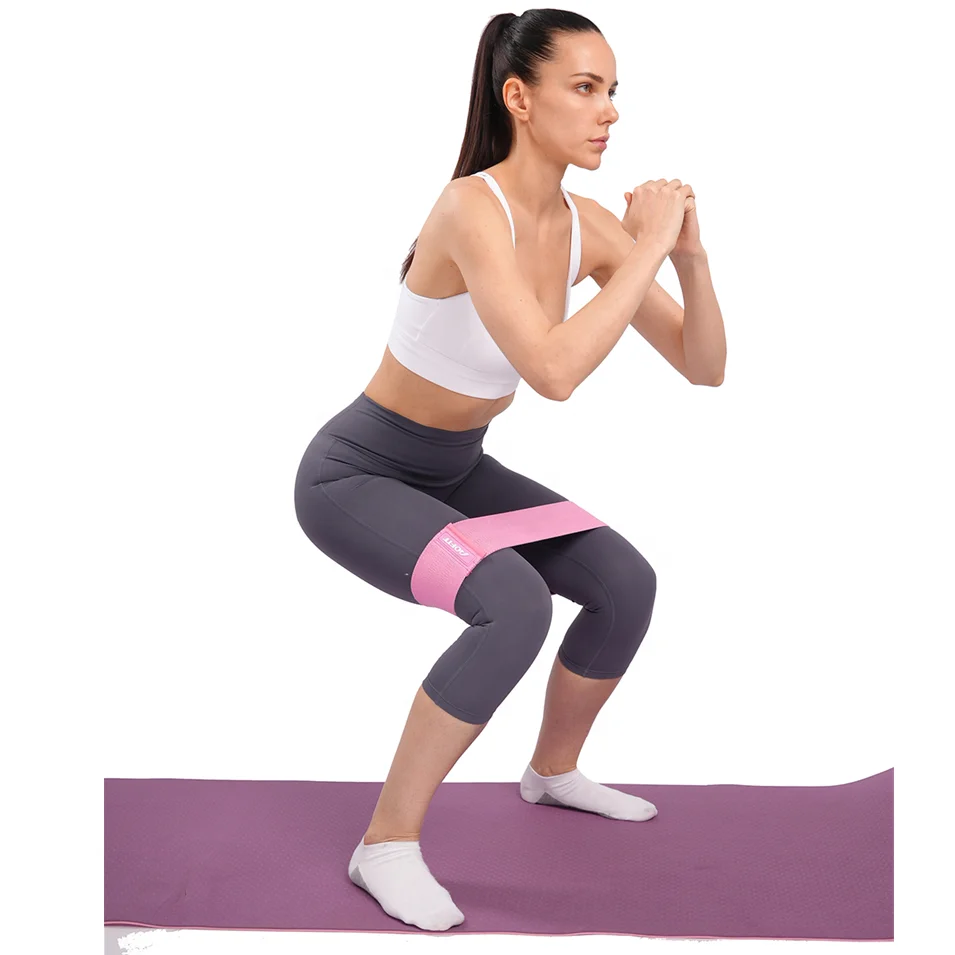 Custom Women Hip Strength Training Resistance Bands Set Non Slip Exercise Fabric Resistance Bands, Green,pink, purple 
Custom Women Hip Strength Training Resistance Bands Set Non Slip Exercise Fabric Resistance Bands, Green,pink, purple