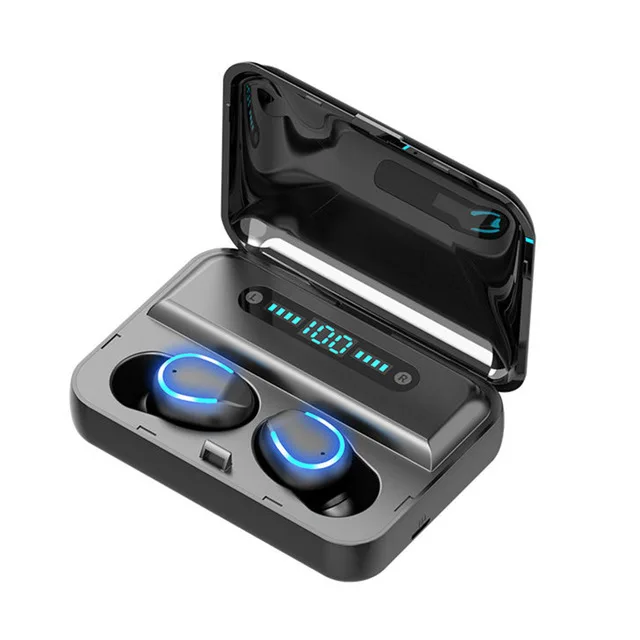 Mini Earbuds f9 TWS 5.0 Wireless Earbuds Earphone With 2000mAh Charging Sports Gaming Headset With LED Display earphones
Mini Earbuds f9 TWS 5.0 Wireless Earbuds Earphone With 2000mAh Charging Sports Gaming Headset With LED Display earphones