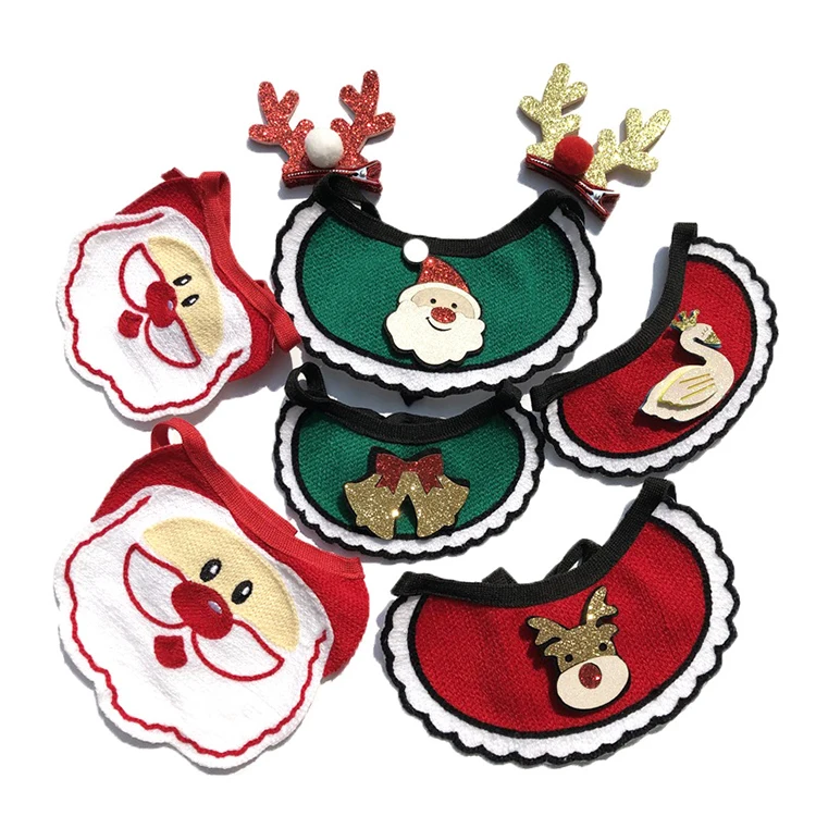 Cute Christmas Triangle Scarf Adjustable Dog Cat Pet Eat Drink Collar Scarf Towel dog bandana flower dog collars
Cute Christmas Triangle Scarf Adjustable Dog Cat Pet Eat Drink Collar Scarf Towel dog bandana flower dog collars