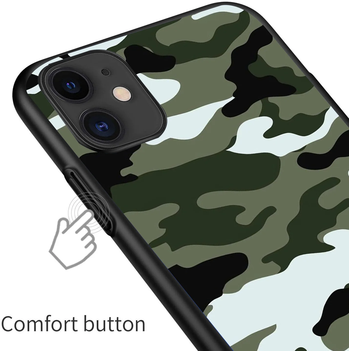 Fashion creativity personality military green camouflage for iPhone 11 12 mini Pro max mobile phone accessories case
Fashion creativity personality military green camouflage for iPhone 11 12 mini Pro max mobile phone accessories case