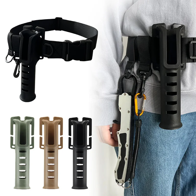Adjustable Fishing Waist Belt Padded Fishing Rod Holder Portable Pole Inserter Multi-function Pole Holder
Adjustable Fishing Waist Belt Padded Fishing Rod Holder Portable Pole Inserter Multi-function Pole Holder