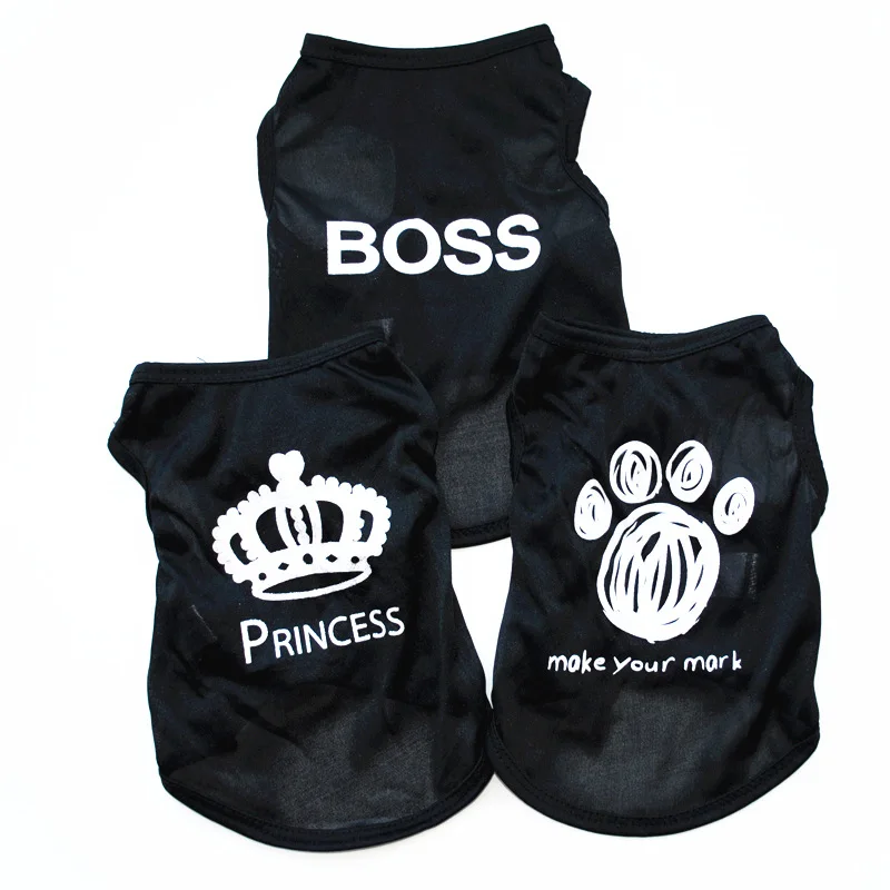 Wholesale factory price summer polyester black pet clothes thin section breathable cool dog vest
Wholesale factory price summer polyester black pet clothes thin section breathable cool dog vest