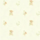 Kids cartoon animal room vinyl wallpaper bedroom decoration