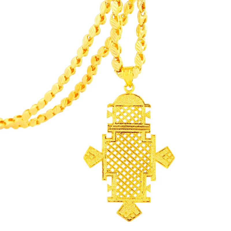 Ethlyn Fashionable Big Gold Plated Religious Cross Pendant Necklace Party Wedding Traditional Jewelry for Unisex P102
Ethlyn Fashionable Big Gold Plated Religious Cross Pendant Necklace Party Wedding Traditional Jewelry for Unisex P102
