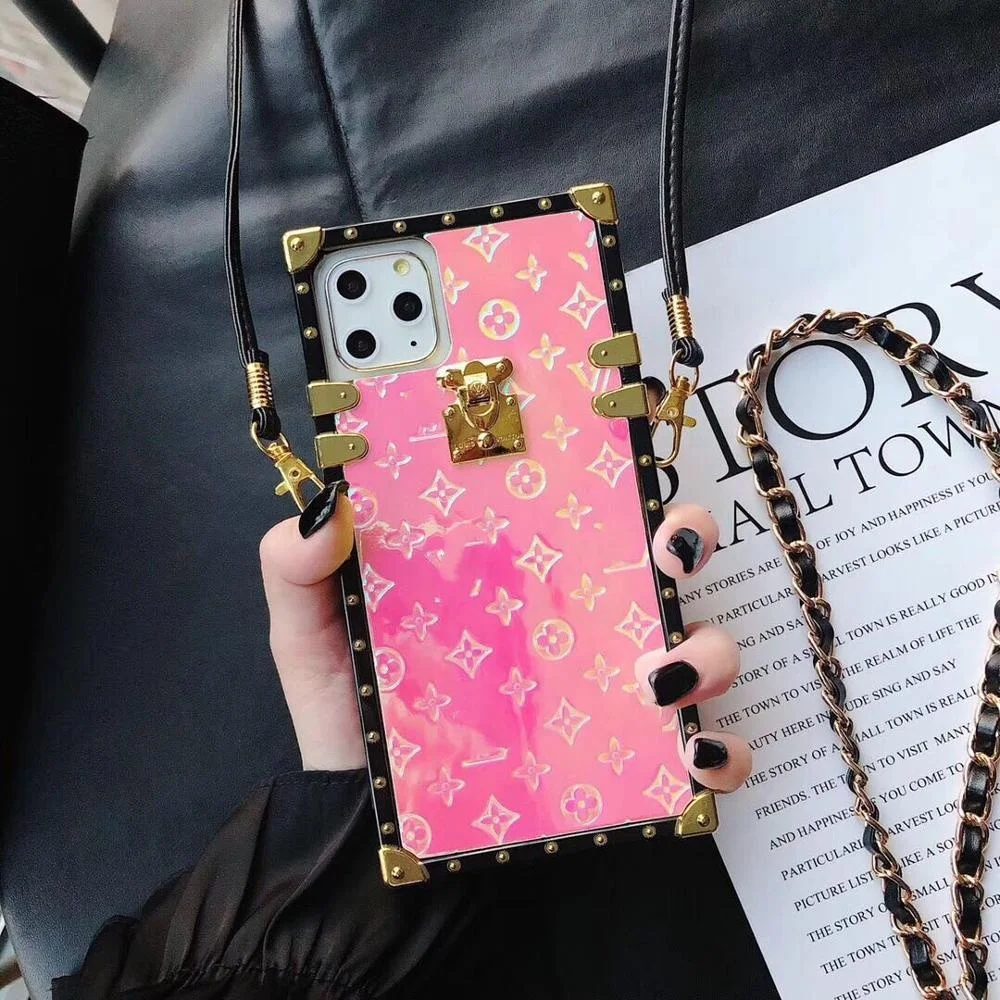 J429 fashion crossbody square phone case metal shiny glow case cover with strap for iphone 11 xs xr xs max 8plus 6splus
J429 fashion crossbody square phone case metal shiny glow case cover with strap for iphone 11 xs xr xs max 8plus 6splus