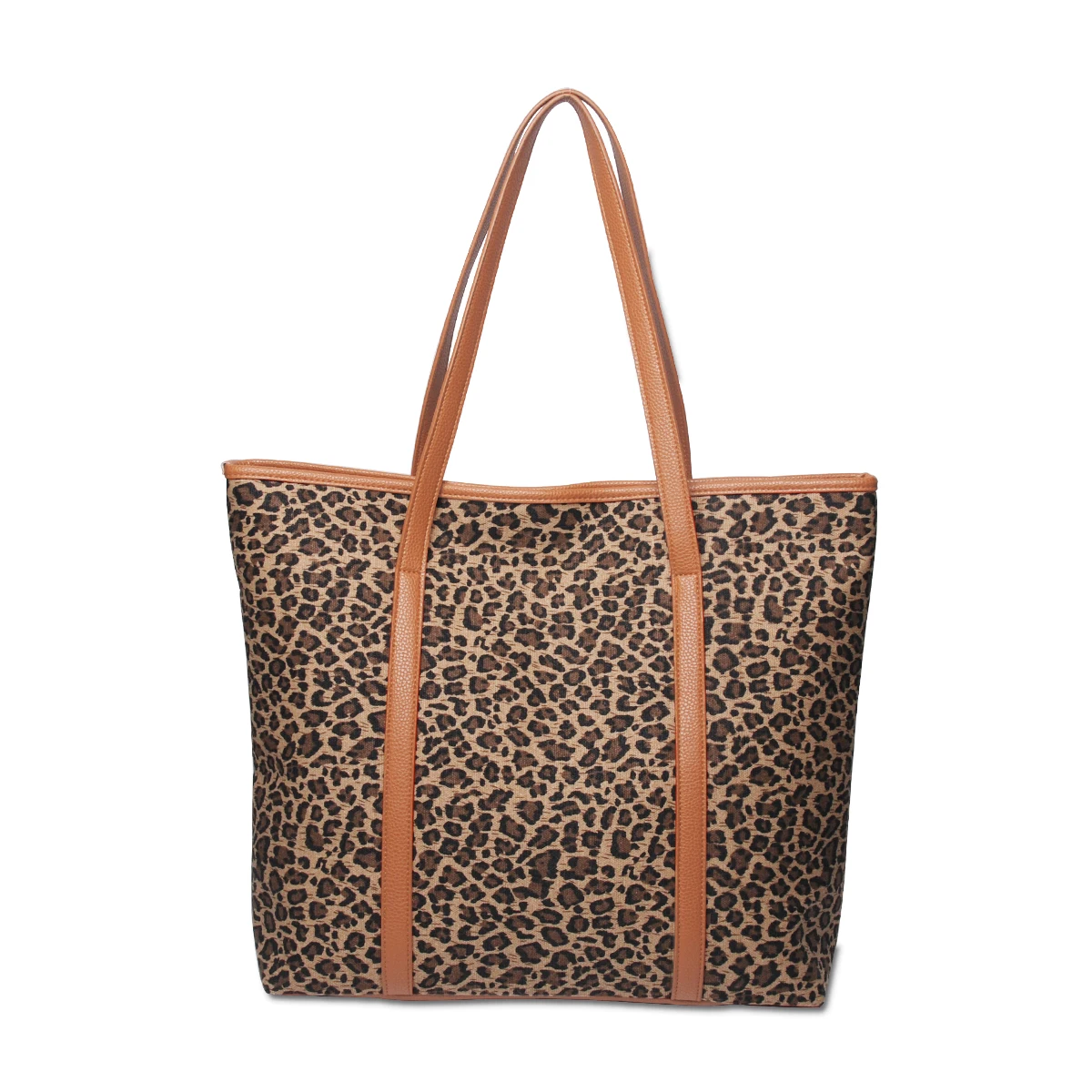 Hot sale Leopard print fabric one-shoulder bag women Tote bag canvas bag DOM112-405, Brown leopard
Hot sale Leopard print fabric one-shoulder bag women Tote bag canvas bag DOM112-405, Brown leopard