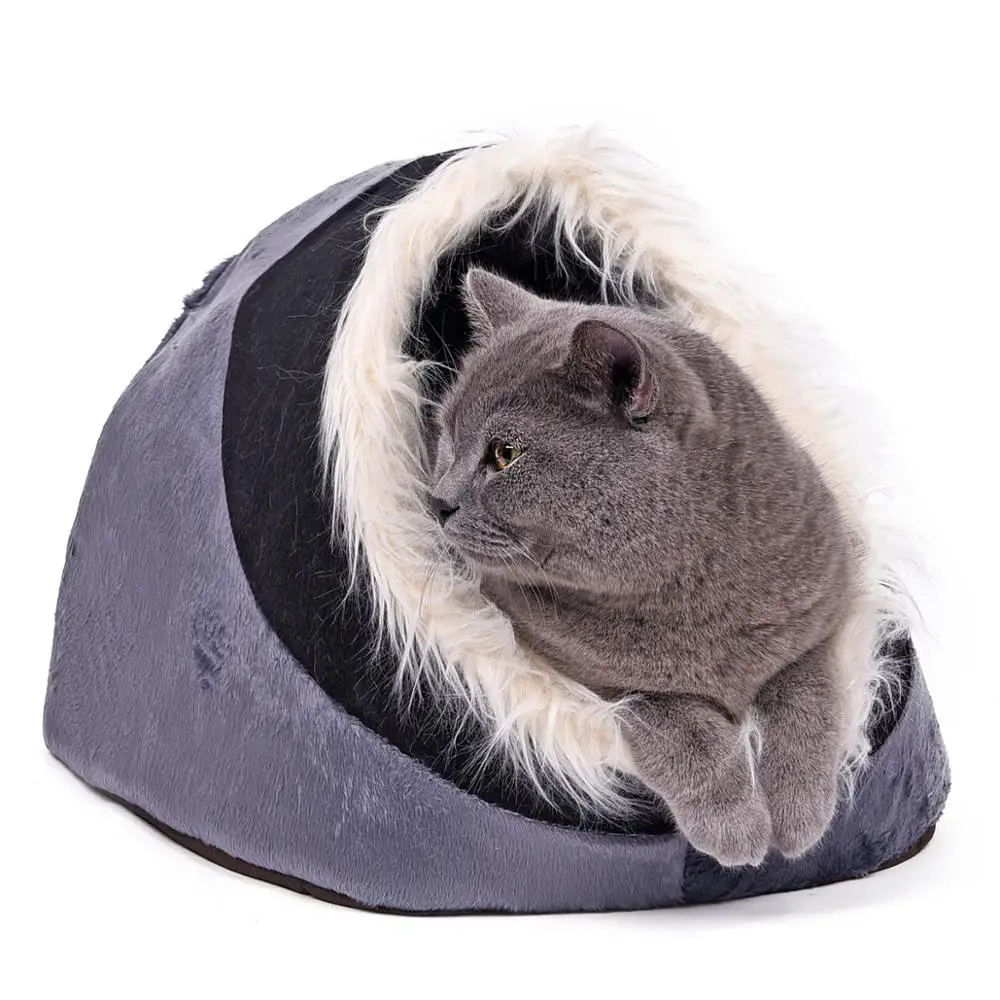 Eco-friendly removable washable cat small dog cave bed, pet foam dog house, As picture
Eco-friendly removable washable cat small dog cave bed, pet foam dog house, As picture