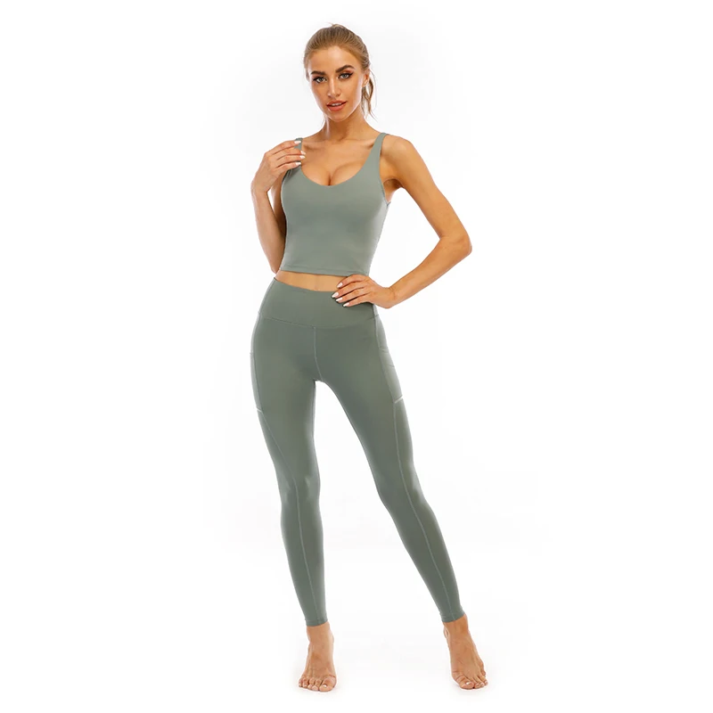 Women's Seamless Workout Set 2 Piece Yoga Outfits Active Tummy Control Sexy Sports Bra Breathable Yoga Leggings and Tank
Women's Seamless Workout Set 2 Piece Yoga Outfits Active Tummy Control Sexy Sports Bra Breathable Yoga Leggings and Tank