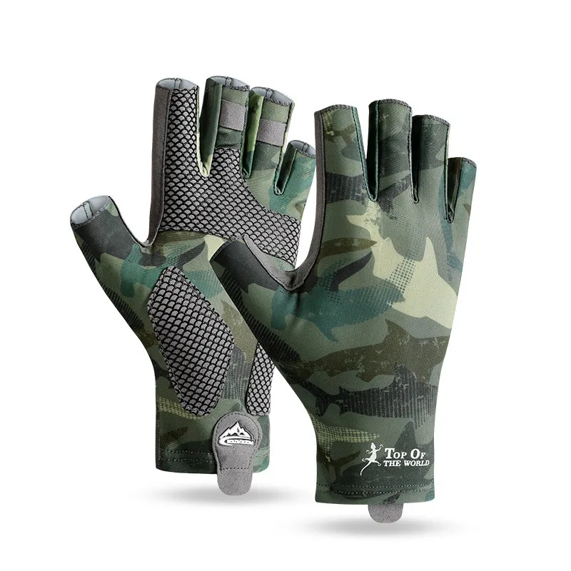 Professional UV Fishing Gloves Men's Outdoor Ice Silk Fingerless High Elastic Non-slip Wear -Resistant Riding Half-finger Gloves, 5 colors
Professional UV Fishing Gloves Men's Outdoor Ice Silk Fingerless High Elastic Non-slip Wear -Resistant Riding Half-finger Gloves, 5 colors