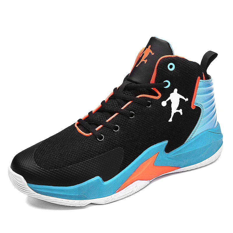 High Top Breathable Durable Men Basketball Shoes Anti-slip Women Basketball Boots, Black+lt.blue;lt.green;black+red
High Top Breathable Durable Men Basketball Shoes Anti-slip Women Basketball Boots, Black+lt.blue;lt.green;black+red