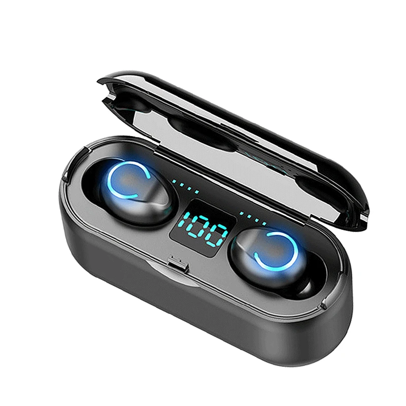 F9-8 TWS Wireless Headset Mini Charging Box Waterproof Headphones LED Display Earphone F9 TWS Wireless Earbuds
F9-8 TWS Wireless Headset Mini Charging Box Waterproof Headphones LED Display Earphone F9 TWS Wireless Earbuds