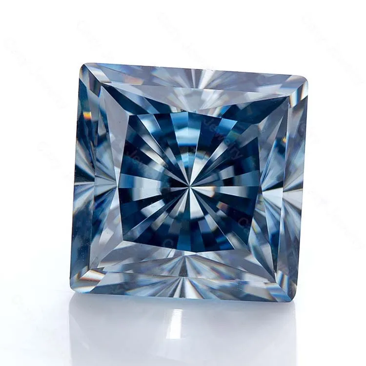Cazy VVS1 2ct 1ct Princess Cut Loose Blue Moissanite Vivid blue Moissanite Loose Gemstone
Cazy VVS1 2ct 1ct Princess Cut Loose Blue Moissanite Vivid blue Moissanite Loose Gemstone