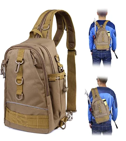 Fishing Bag Waterproof Multifunctional Lure Fishing Tackle Pack Travel Outdoor Bag, Customized color
Fishing Bag Waterproof Multifunctional Lure Fishing Tackle Pack Travel Outdoor Bag, Customized color