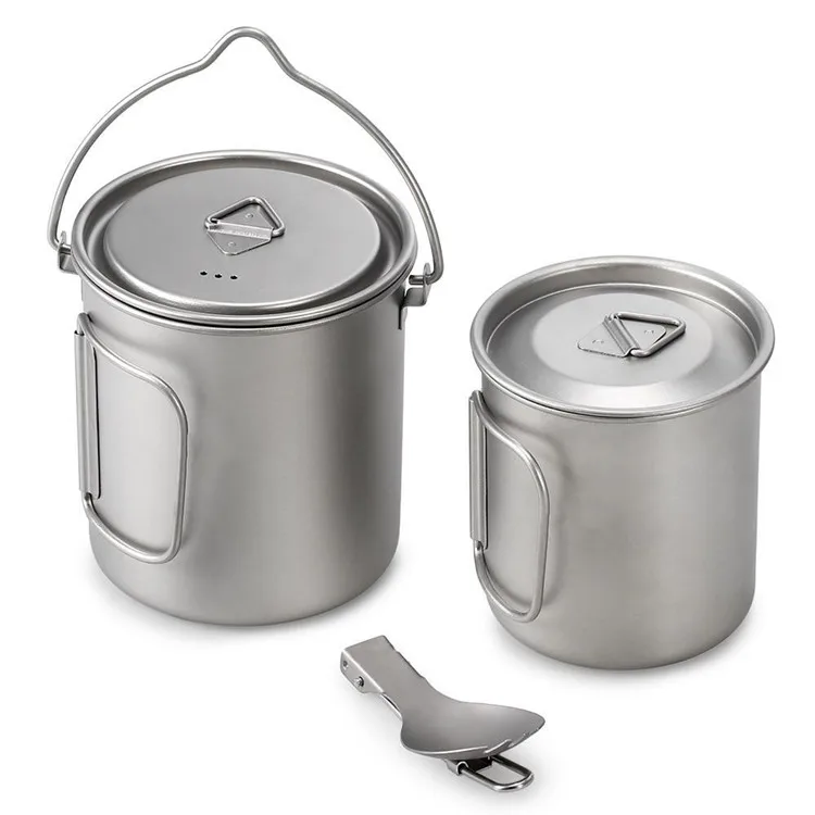 300ml Camping Single-Wall Titanium Mug with Folding Handle and Lid folding handle mug with cap, Primary colors
300ml Camping Single-Wall Titanium Mug with Folding Handle and Lid folding handle mug with cap, Primary colors