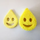 Shaped Compressed Cosmetic Cellulose Sponge