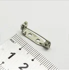 Factory Direct 25mm Silver Decorative Safety Pins.
