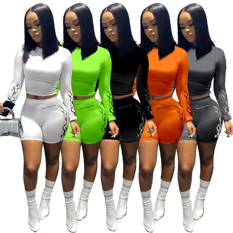 Wholesale 2020 new arrivals plus size two piece short set women clothing firework pattern print bodysuit, As the picture
Wholesale 2020 new arrivals plus size two piece short set women clothing firework pattern print bodysuit, As the picture