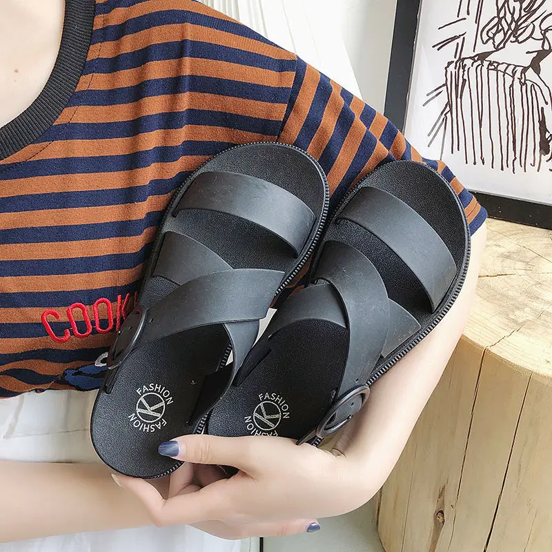 2021 New Arrival Fashion Summer Ladies Street Sandals Fish Mouth Open Toe Cross Belt Buckle Women Roman Flat Sandals
2021 New Arrival Fashion Summer Ladies Street Sandals Fish Mouth Open Toe Cross Belt Buckle Women Roman Flat Sandals