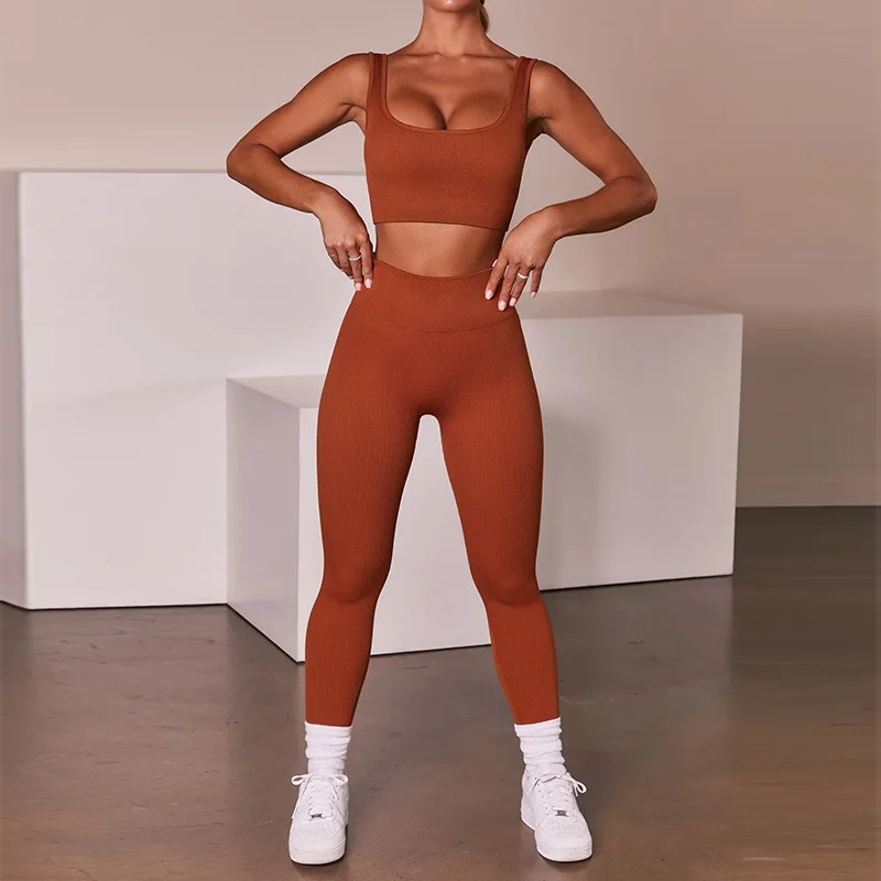 wholesale quick dry sport bra popular gym clothes dropshipping women's tracksuits sport wear yoga 2pcs set, 11 colors
wholesale quick dry sport bra popular gym clothes dropshipping women's tracksuits sport wear yoga 2pcs set, 11 colors