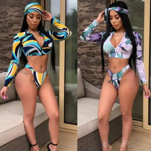 Africa 3 Piece Swimsuit Zipper Swim Beachwear Long Sleeves Swim Bathing Suit Womens, Customized colors
Africa 3 Piece Swimsuit Zipper Swim Beachwear Long Sleeves Swim Bathing Suit Womens, Customized colors