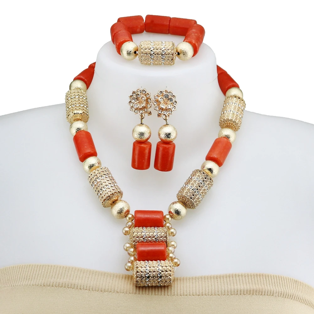 Yulaili Pakistani Bridal Luxury High Quality Jewelry Set New Fashion Women's Prom Natural Red Coral Bead Jewelry Sets YL138
Yulaili Pakistani Bridal Luxury High Quality Jewelry Set New Fashion Women's Prom Natural Red Coral Bead Jewelry Sets YL138