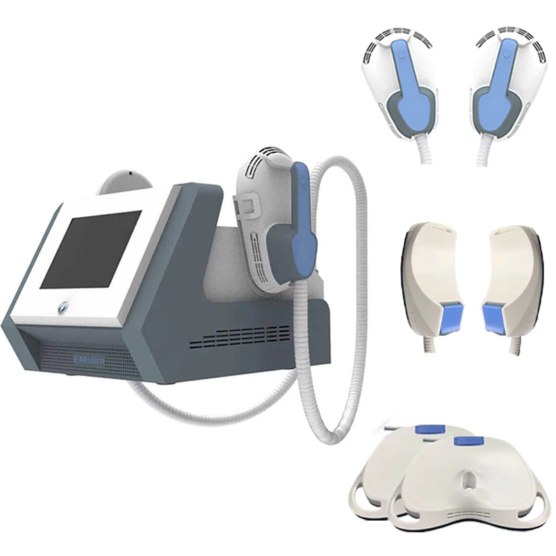 EMSlim Neo 4 Applicators work at the same time for body and arms with seat for pelvic floor and ed treatment
EMSlim Neo 4 Applicators work at the same time for body and arms with seat for pelvic floor and ed treatment