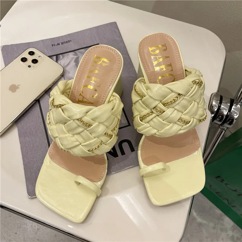 Fashion weave slides ladies 2021 fancy colorful women sandals comfort casual women slippers, Customized color
Fashion weave slides ladies 2021 fancy colorful women sandals comfort casual women slippers, Customized color