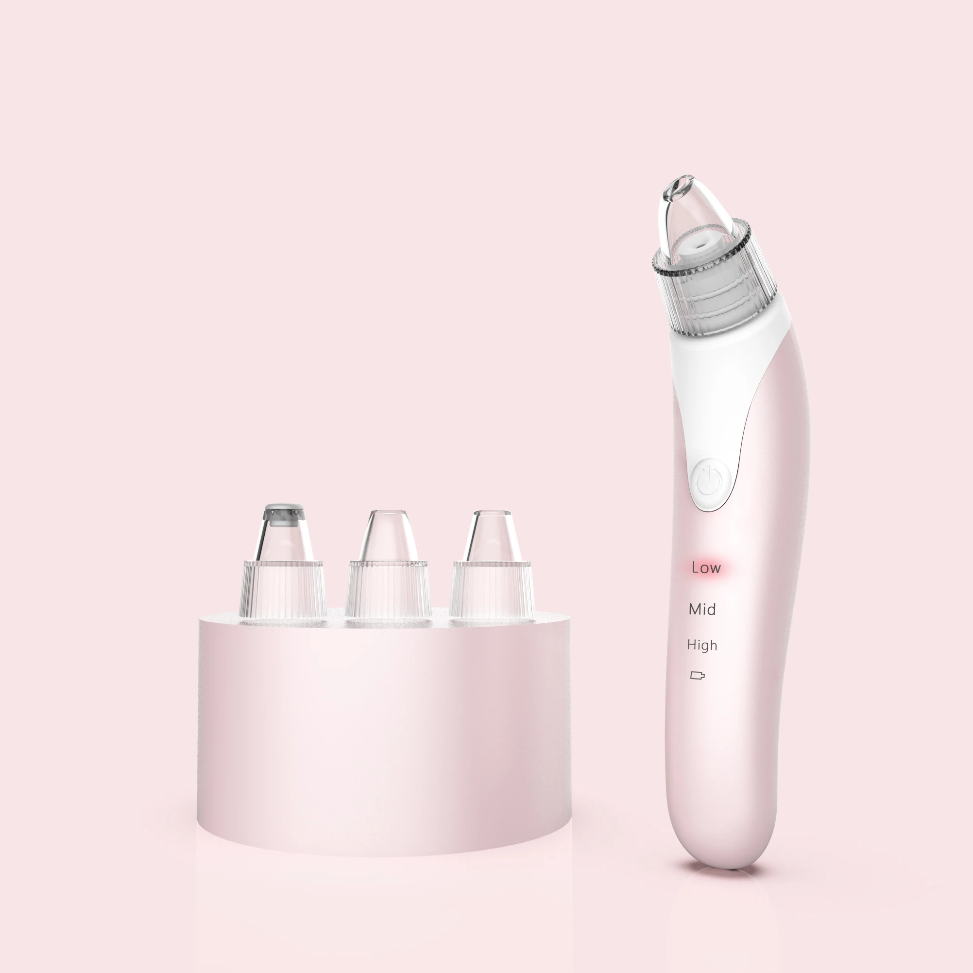 In stock pore remover vacuum suction tool kit home use blackhead removal device instrument, White,support customized
In stock pore remover vacuum suction tool kit home use blackhead removal device instrument, White,support customized