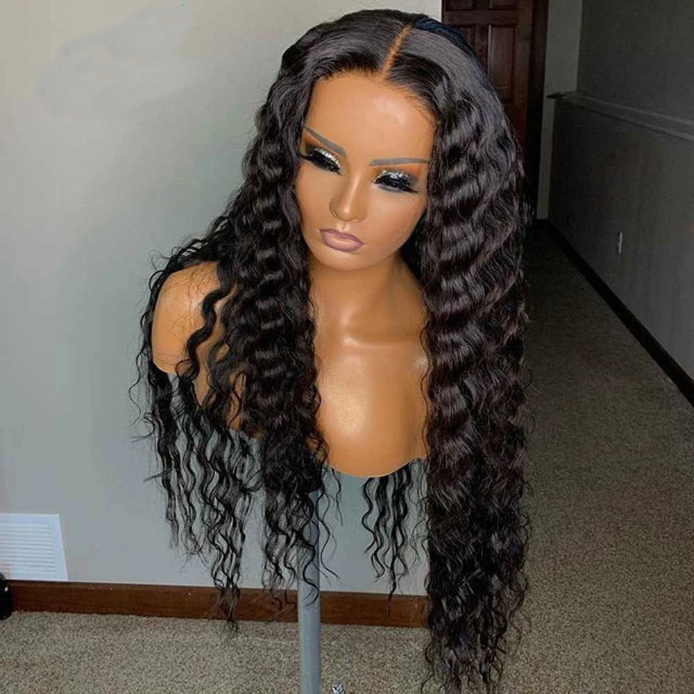 Cheap Hair Deep Wave Virgin Cuticle Aligned 4*4 Closure Lace Front Wig Remy Brazilian Human Hair 4*4 Lace Wigs Deep Wave
Cheap Hair Deep Wave Virgin Cuticle Aligned 4*4 Closure Lace Front Wig Remy Brazilian Human Hair 4*4 Lace Wigs Deep Wave