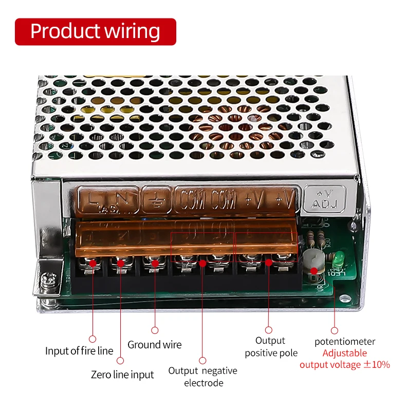 Constant Current LED Lighting Driver High-frequency cctv power supply 12v Switching Power Supply