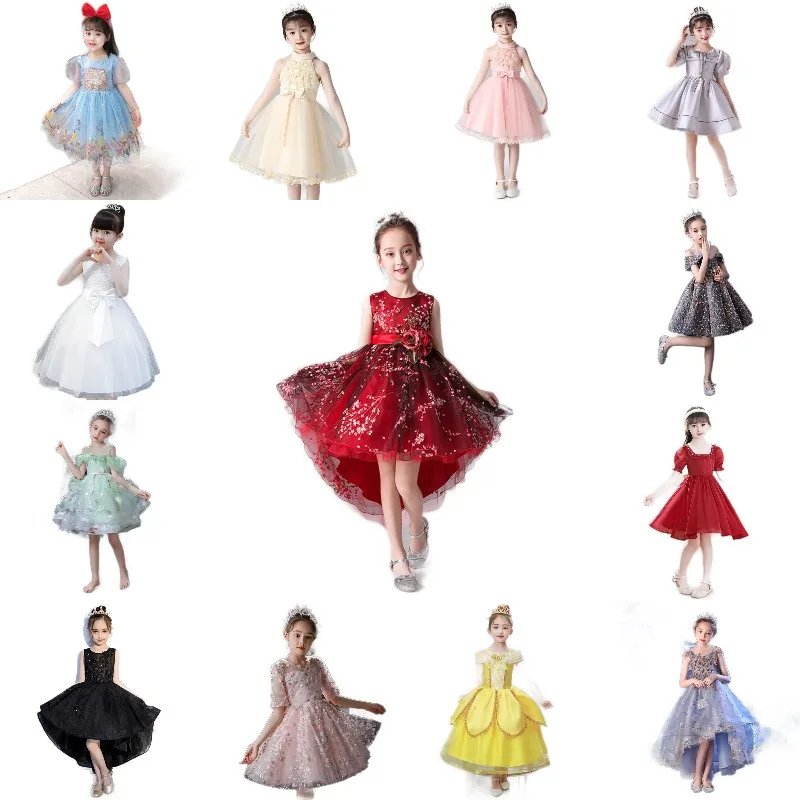 Children's high-end dress Princess skirt western style flower children pompous gauze wedding runway piano performance clothes, Mix
Children's high-end dress Princess skirt western style flower children pompous gauze wedding runway piano performance clothes, Mix