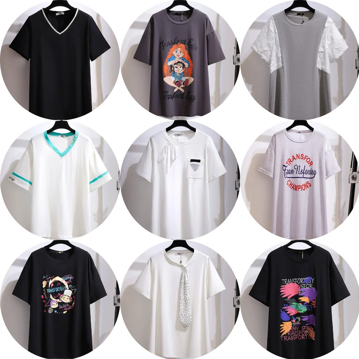 High Quality Summer 2XL-6XL Plus Size Loose Casual round neck women's T-shirt With more patterns
High Quality Summer 2XL-6XL Plus Size Loose Casual round neck women's T-shirt With more patterns