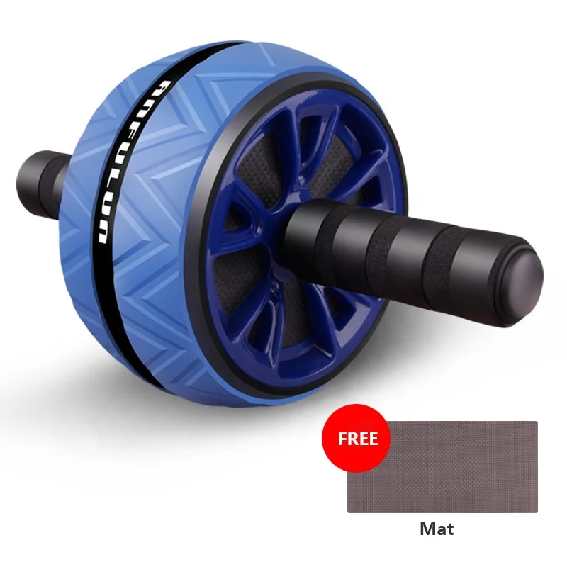 Bodybuilding Muscle Exercise Gym Equipment AB Wheel Roller with Knee Mat, Red,white ,blue ,yellow,black
Bodybuilding Muscle Exercise Gym Equipment AB Wheel Roller with Knee Mat, Red,white ,blue ,yellow,black