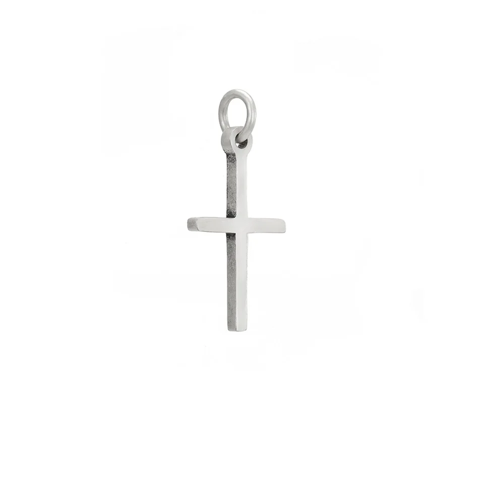Wholesale Silver Stainless Steel Cross Necklace Personality Pendant Bracelet DIY Making Accessories
Wholesale Silver Stainless Steel Cross Necklace Personality Pendant Bracelet DIY Making Accessories